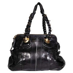 Chloé Heloise Tasche aus schwarzem Leder