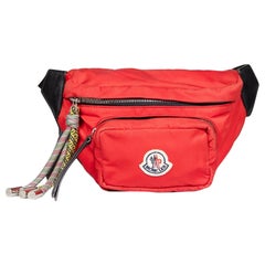 Used Moncler Red Felicie Belt Bag