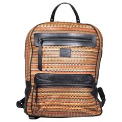 Christian Louboutin Sac à dos Aliosha en cuir tissé