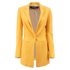 Jacquemus Blazer arancione La Veste Bergamo Taglia XS