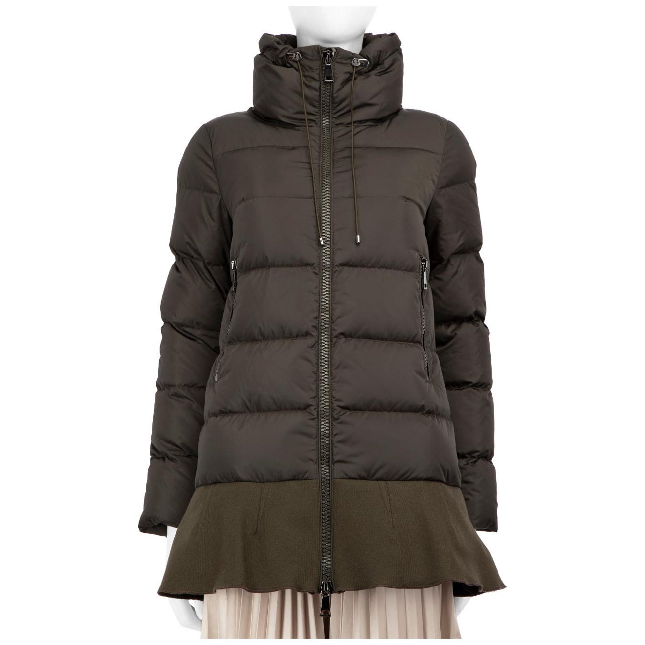 Moncler Piumino Viburnum Verde Scuro Taglia XXL