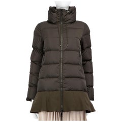 Moncler Piumino Viburnum Verde Scuro Taglia XXL