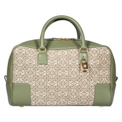 Loewe Verde Oliva Anagrama Jacquard Amazona 28