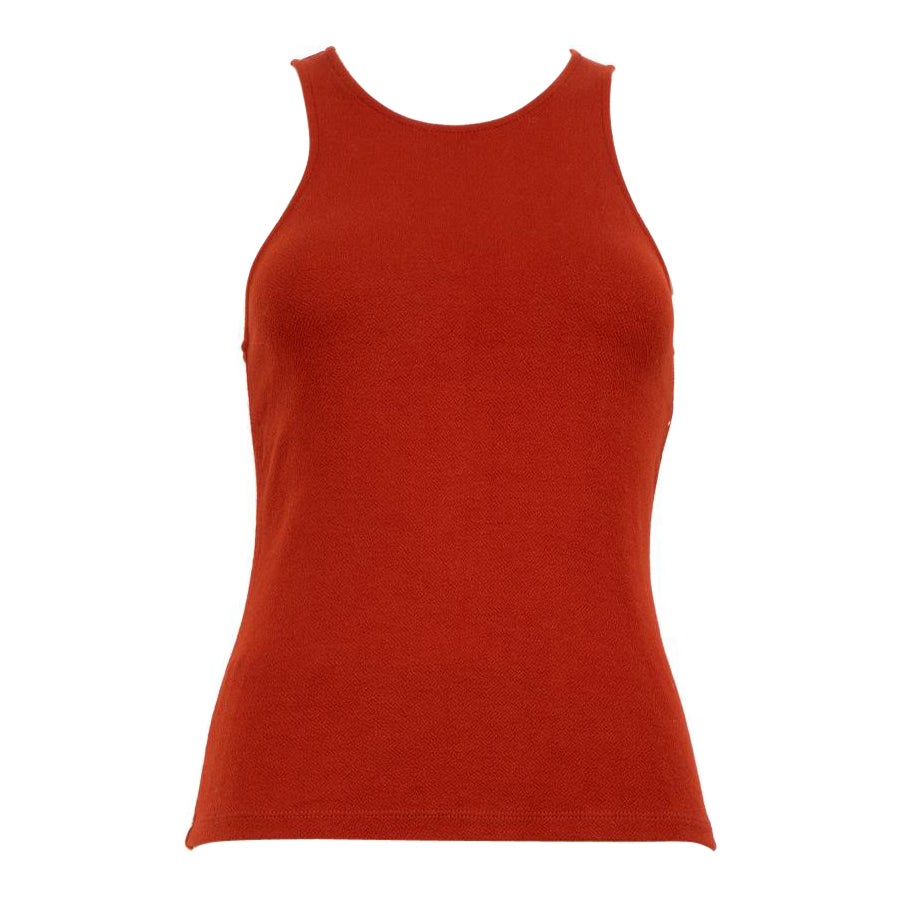 Vince Brick Red Tank Top Size S For Sale