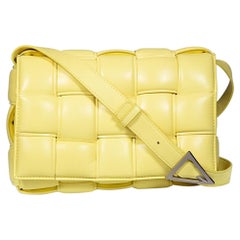 Bottega Veneta Yellow Padded Cassette Bag