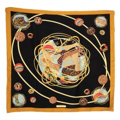 Salvatore Ferragamo Galaxy Print Square Scarf