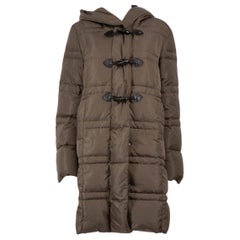 Max Mara Weekend Max Mara Abrigo acolchado marrón talla XL