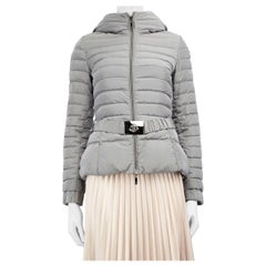Moncler, giacca trapuntata grigia, taglia S