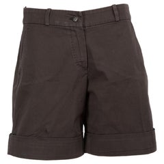 Loro Piana Mini short noir Taille M