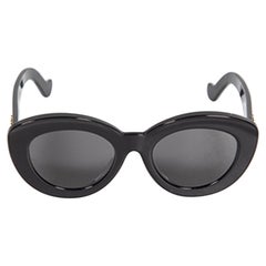 Lunettes de soleil Loewe Black Chunky Anagram