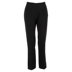Azzedine Alaïa Stretch-Hose mit geradem Bein Größe XL