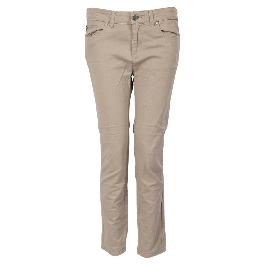 Vaqueros pitillo vaqueros grises Alexander McQueen talla L