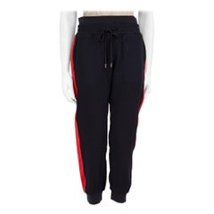 Joggers de doble cintura Alexander McQueen azul marino Talla S