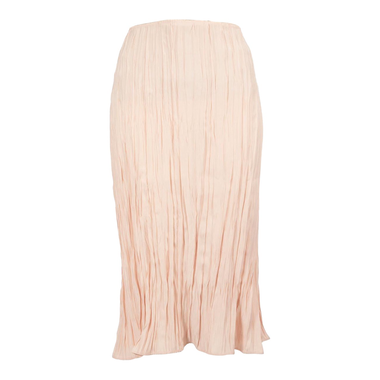 Altuzarra Pink Textured Midi Skirt Size L