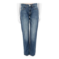 Victoria Beckham Blue Straight Leg Denim Jeans Size XS