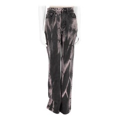 Alexander Wang Jeans in denim rosa e nero taglia M