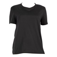 Moncler Nero Logo Dettaglio Lato Top Taglia S