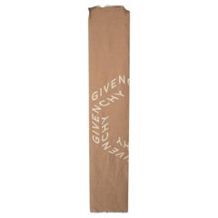 Givenchy Reversible Wool Logo Scarf