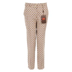 Pantalón Etro Abstract Pattern Slim Leg Talla M
