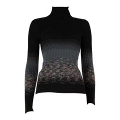 Missoni Gradient Knit Turtleneck Jumper Size XS