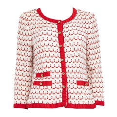 Luisa Spagnoli Blazer estampado de tweed Talla L