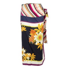 Jupe portefeuille Max Mara Weekend Max Mara à motifs floraux, taille L