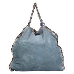 Stella McCartney Blue Vegan Leather Falabella Bag