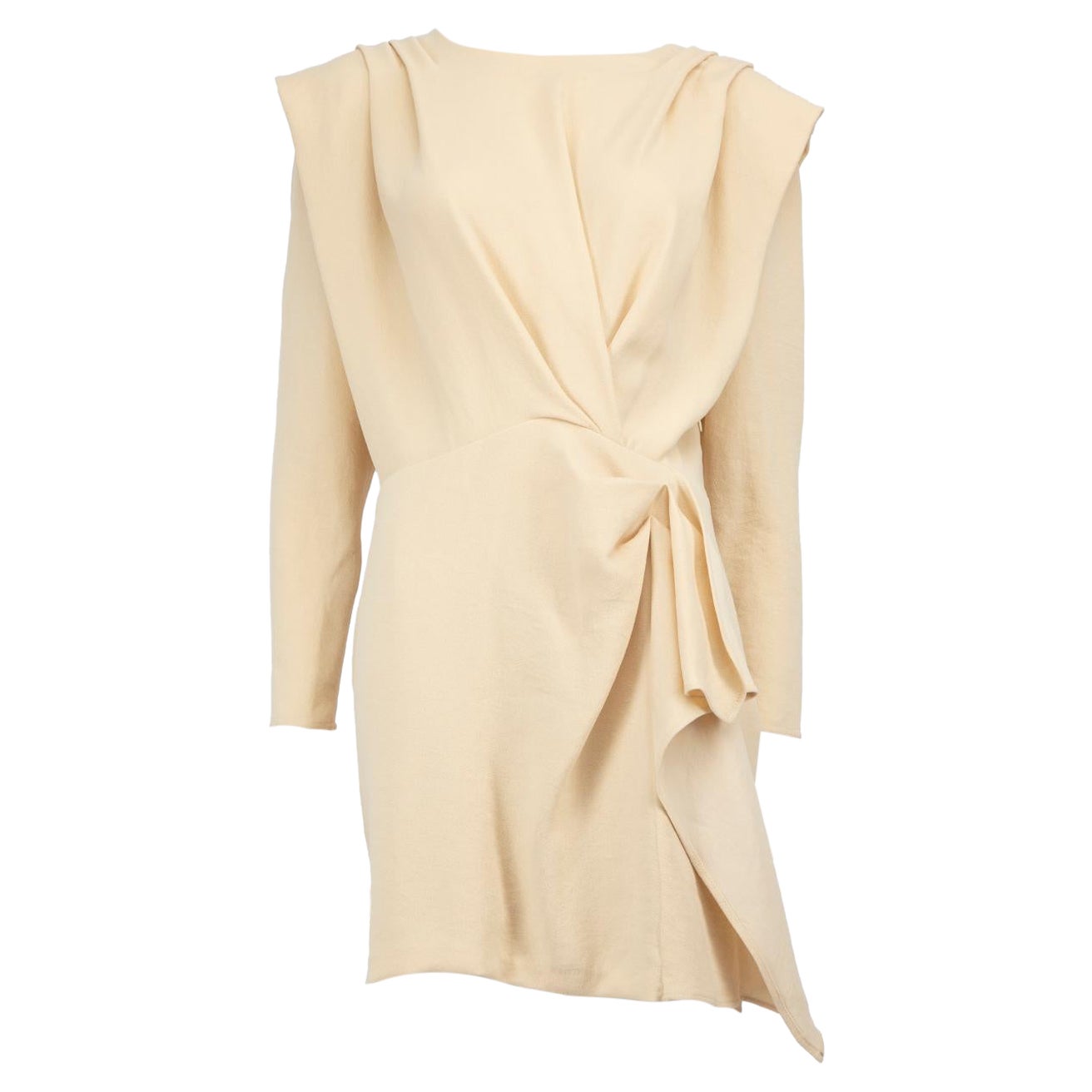 Iro Cream Mitzi Mini Dress Taglia L. in vendita