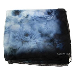 Valentino Garavani Floral Print Silk Stole