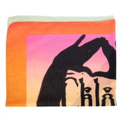 Chloé Logo Silhouette Schal