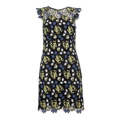Vestido de encaje floral Erdem Vestido hasta la rodilla Talla S