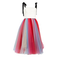 Carolina Herrera Silk Sleeveless Midi Dress Size M