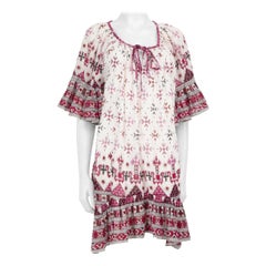 Isabel Marant Knee Length Abstract Pattern Dress Size M