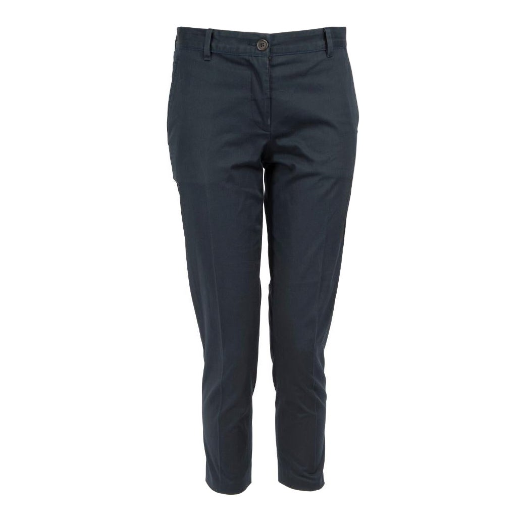 Miu Miu Navy Chino Trousers Size XS