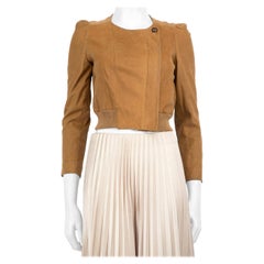 Isabel Marant Chaqueta de ante marrón Talla XS