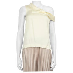 3.1 Phillip Lim Top amarillo sin mangas y sin hombros Talla XXS