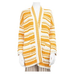 Cardigan a righe di media lunghezza di Maje taglia S