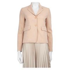 Maje Pink Button Up Blazer Size S
