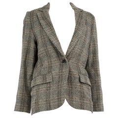 Isabel Marant Isabel Marant √âtolie Blazer de espiga de lana gris Talla XS