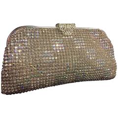 Johann Becker - Sac de soirée convertible recouvert de strass, années 1950