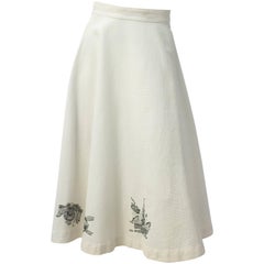 50s San Francisco Embroidery Skirt