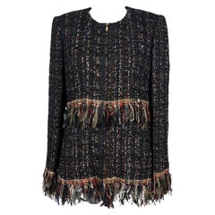 Chanel New Paris / Cosmopolite Ribbon Tweed Jacket 40 FR