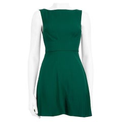 Mini abito senza maniche verde di Reformation taglia XXS