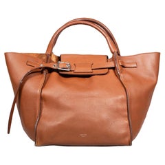 Céline Brown Leather Big Bag