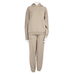 Pangaia Beige Passendes Trainings-Set Größe S
