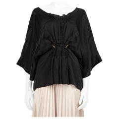 Lanvin Black Loose Fit Blouse Size L
