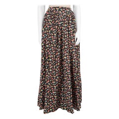 STAUD Mushroom Print Maxi Jupe Taille XXS