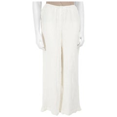 Pantalon blanc texturé Faithfull The Brand, taille XS