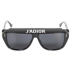 Dior Black J'Adior Logo Detail Sunglasses