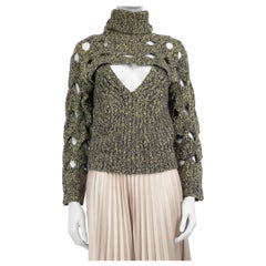 Jonathan Simkhai Two Piece Cutout Sweater Set Size XS